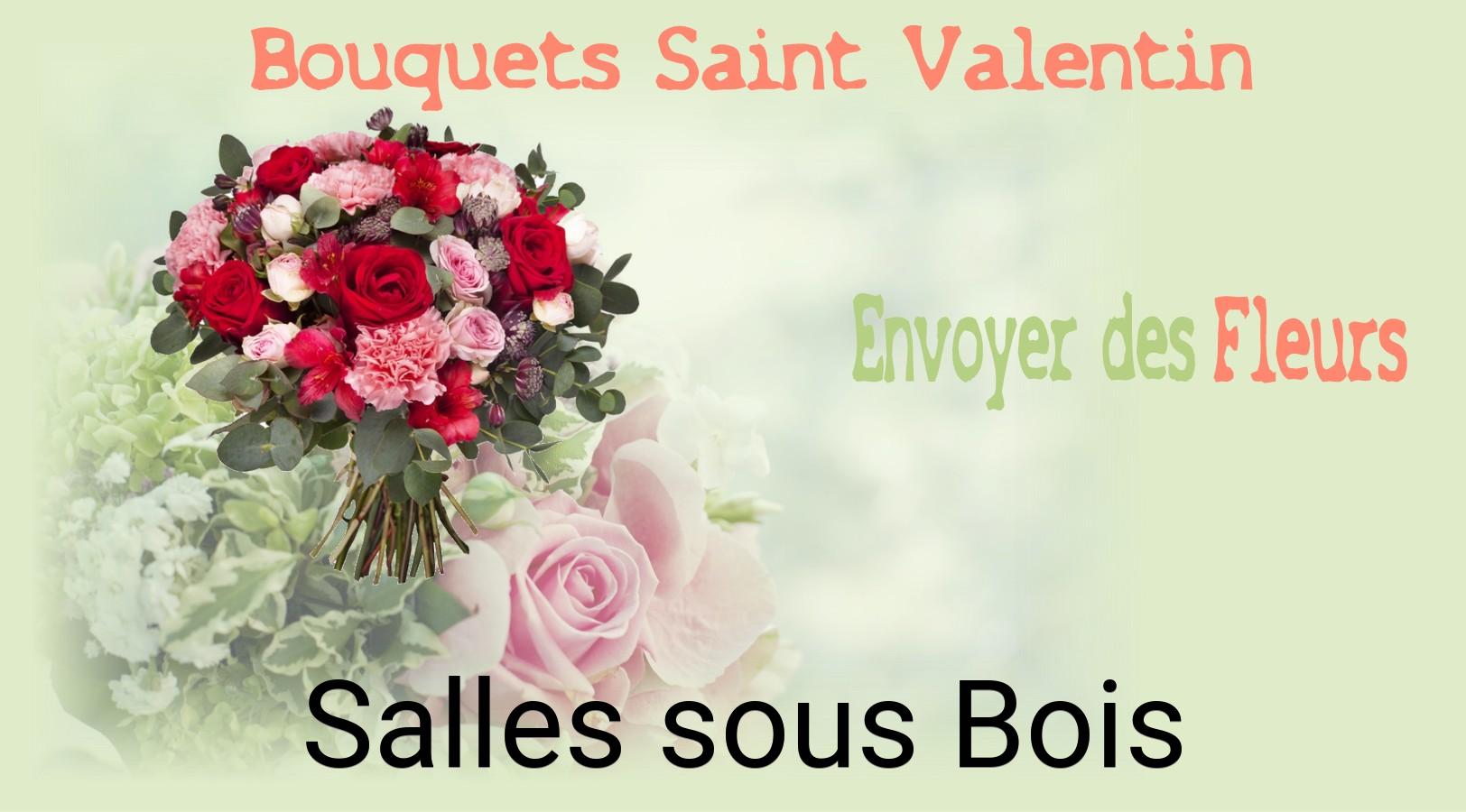 Roses de Saint-Valentin livrées à Salles-sous-Bois